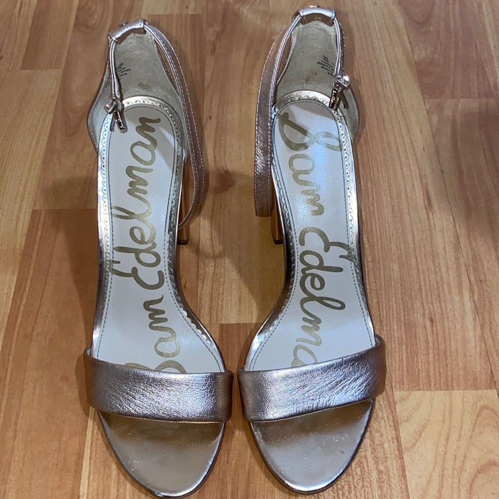 Rose Gold Sam Edelman Heels